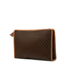 Celine Macadam Coated Canvas Clutch Secondhand