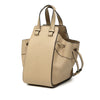 LOEWE Mini Grained Calfskin Drawstring Hammock Bag Secondhand