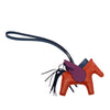 Hermès Milo Lambskin and Swift Grigri Rodeo Pegase Bag Charm PM Secondhand