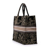 Dior Large Canvas Embroidered Jardin d'Hiver Book Tote Secondhand