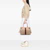 Gucci GG Canvas Web Tassel Tote Secondhand