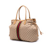 Gucci GG Canvas Web Tassel Tote Secondhand