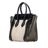 Secondhand Celine Micro Tricolor Leather Luggage Tote