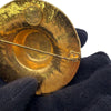 Chanel Gold Plated Straw Hat Brooch Secondhand