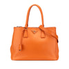 Prada Medium Soft Calf Galleria Double Zip Tote Secondhand