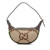 Gucci Mini Jumbo GG Canvas Web Ophidia Shoulder Bag Secondhand