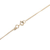 Chanel CC Gold Plated Laquered Heart Pendant Necklace Secondhand