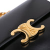 Celine Shiny Calfskin College Triomphe Secondhand