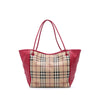 Burberry Small Haymarket Check Coated Canvas Canterbury Tote Secondhand