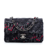 Chanel Mini Classic Canvas Parisian Rooftop Single Flap Secondhand