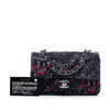 Chanel Mini Classic Canvas Parisian Rooftop Single Flap Secondhand