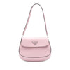 Prada Spazzolato Leather Cleo Flap Shoulder Bag Secondhand