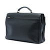Prada City Calf Double Push Lock Business Bag Secondhand
