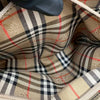 Burberry House Check Trimmed Leather Shoulder Bag Secondhand
