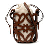 LOEWE Anagram Leather Cut Out Pocket Crossbody Secondhand