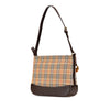 Burberry Haymarket Check Canvas Shoulder Bag Secondhand