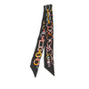 Hermès Do Re Boucles Silk Twilly Scarf Secondhand