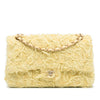 Chanel Medium Classic Fringed Tweed Double Flap Secondhand