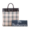 Burberry House Check Canvas Tote Secondhand