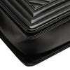 Chanel Medium Chevron Wrinkled Lambskin Boy Flap Secondhand