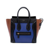 Celine Micro Tricolor Leather Luggage Tote Secondhand