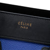 Celine Micro Tricolor Leather Luggage Tote Secondhand