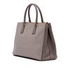 Prada Medium Bicolor Saffiano Lux Galleria Double Zip Satchel Secondhand