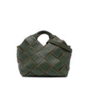 LOEWE Small Woven Leather Surplus Basket Bag Secondhand