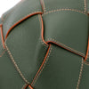 LOEWE Small Woven Leather Surplus Basket Bag Secondhand