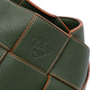 LOEWE Small Woven Leather Surplus Basket Bag Secondhand