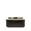 Gucci Mini GG Marmont Matelasse Diagonal GG Canvas and Calfskin Top Handle Bag Secondhand