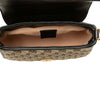 Gucci Mini GG Marmont Matelasse Diagonal GG Canvas and Calfskin Top Handle Bag Secondhand