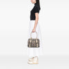 Burberry Small Smoke Check Coated Canvas Northfield Satchel Secondhand