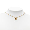 Dior Gold Plated CD Pendant Necklace Secondhand