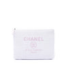 Chanel Medium Raffia Deauville O Case Clutch Secondhand