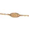 Louis Vuitton Gold Plated Rubber Heart Pendant Necklace Secondhand