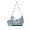 Prada Saffiano Trimmed Tessuto Re Edition 2005 Satchel Secondhand