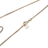 Chanel CC Brass and Strass Pendant Necklace Secondhand