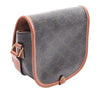 Celine Medium Triomphe Coated Canvas Folco Crossbody Secondhand