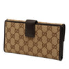 Gucci GG Canvas Long Wallet Secondhand