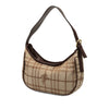 Burberry Haymarket Check Canvas Shoulder Bag Secondhand