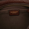 Burberry Haymarket Check Canvas Shoulder Bag Secondhand