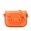 Gucci Mini Leather Horsebit 1955 Web Satchel Secondhand