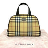 Burberry House Check Canvas Handbag Secondhand