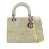 Dior Medium Embroidered Canvas Toile de Jouy Soleil Lady D Lite Secondhand