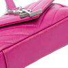 Secondhand Saint Laurent Baby Sheepskin Chevron Classic Monogram Chain Bag