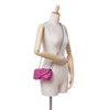 Secondhand Saint Laurent Baby Sheepskin Chevron Classic Monogram Chain Bag
