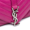 Secondhand Saint Laurent Baby Sheepskin Chevron Classic Monogram Chain Bag