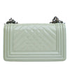 Chanel Small Quilted Patent Boy Flap Secondhand