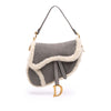 Dior Shearling Suede Saddle Bag Secondhand